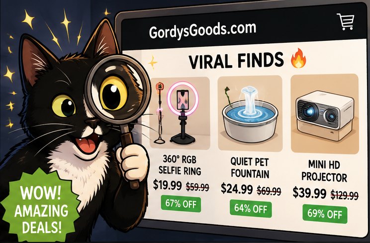 Cartoon Gordy hunting viral deals